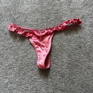 Victoria's Secret Pink Ruffle Panties